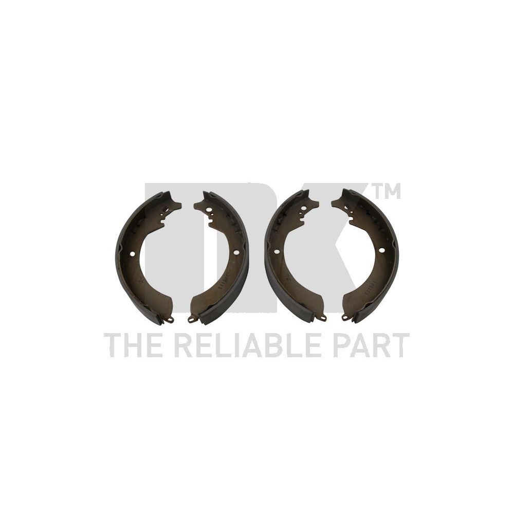 Bremsbackensatz NK 2751419 f&uuml;r DAIHATSU FIAT, Hinterachse