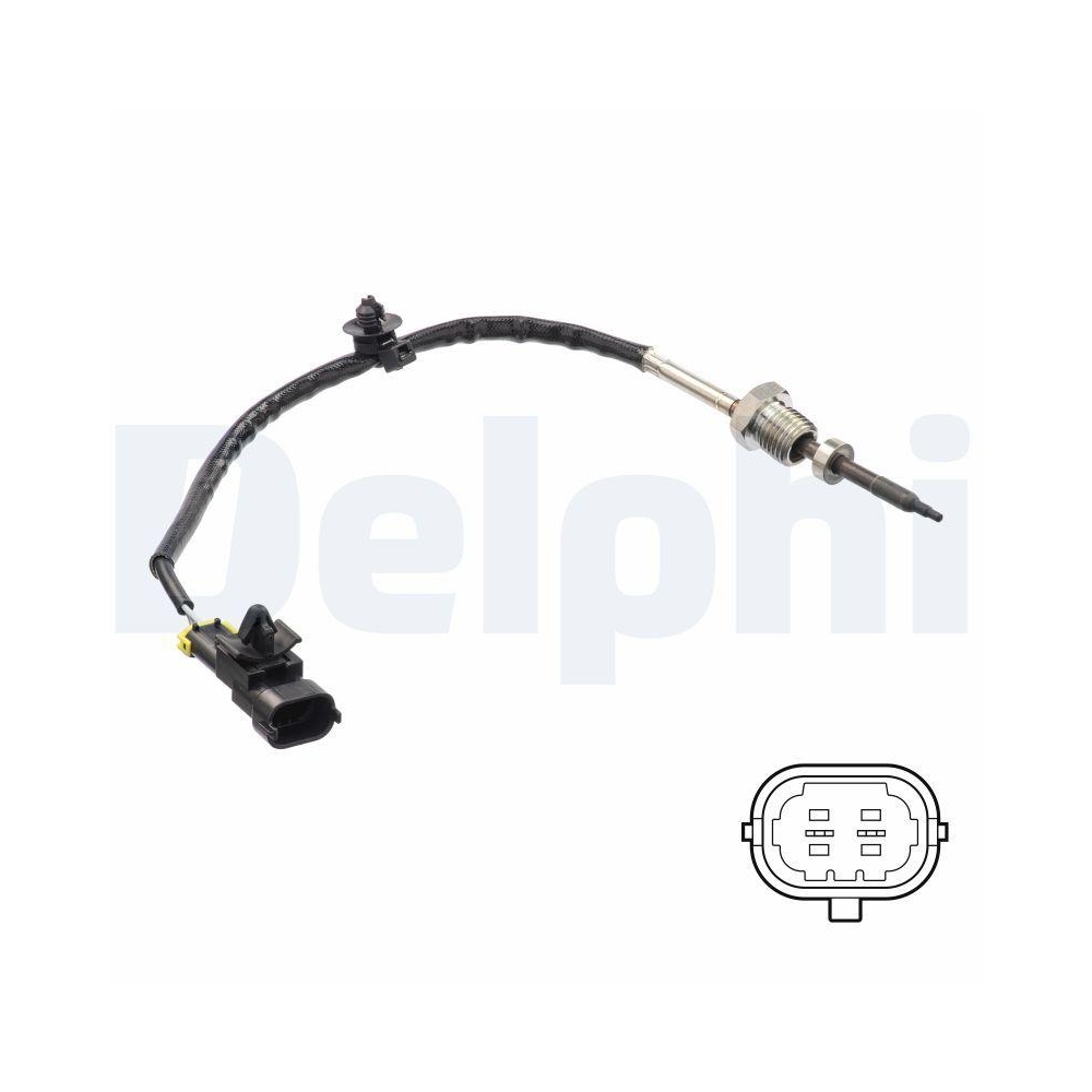 DELPHI TS30204 Sensor, Abgastemperatur f&uuml;r CHEVROLET