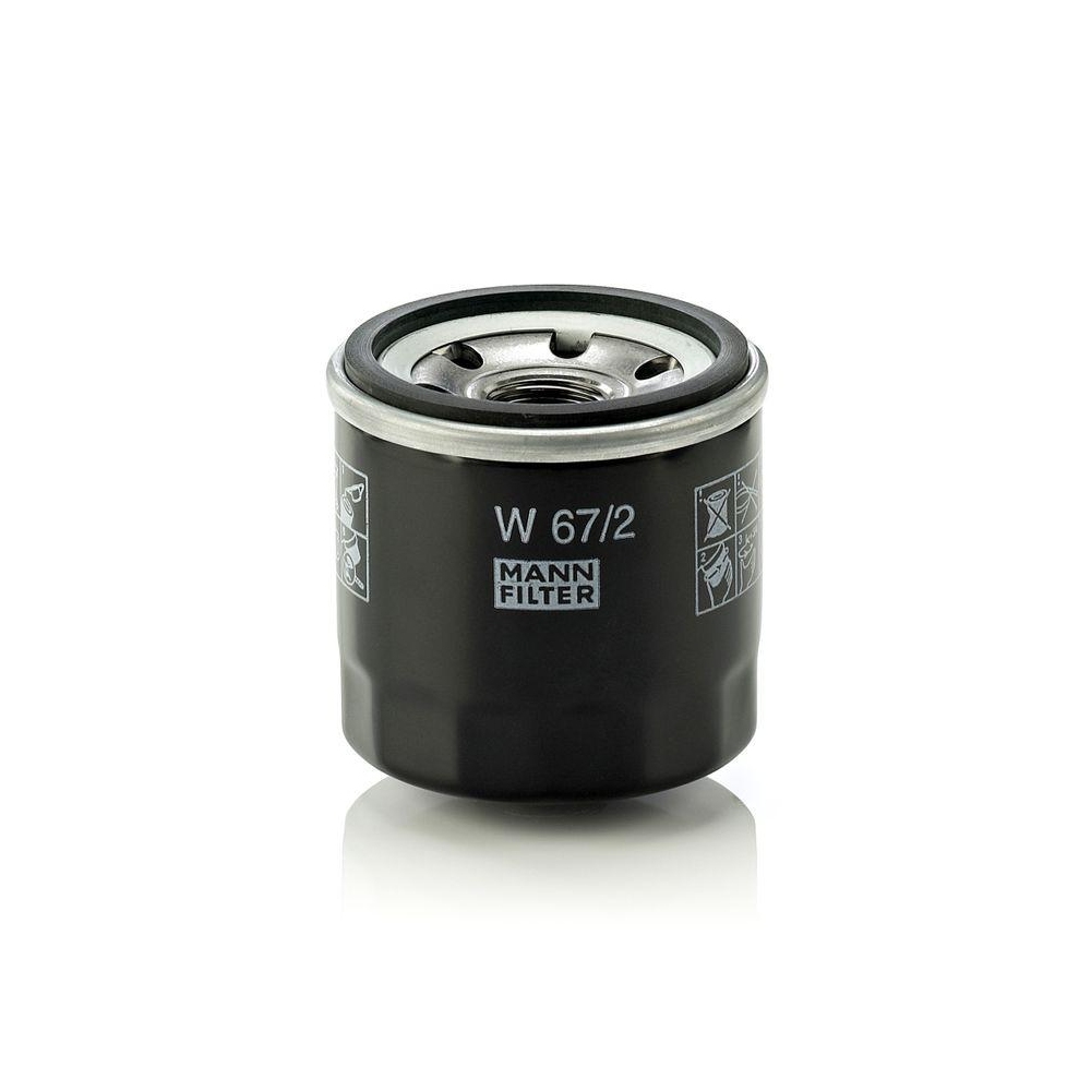 Ölfilter MANN-FILTER W 67/2 für DAIHATSU NISSAN OPEL SUZUKI TOYOTA PIAGGIO CHERY