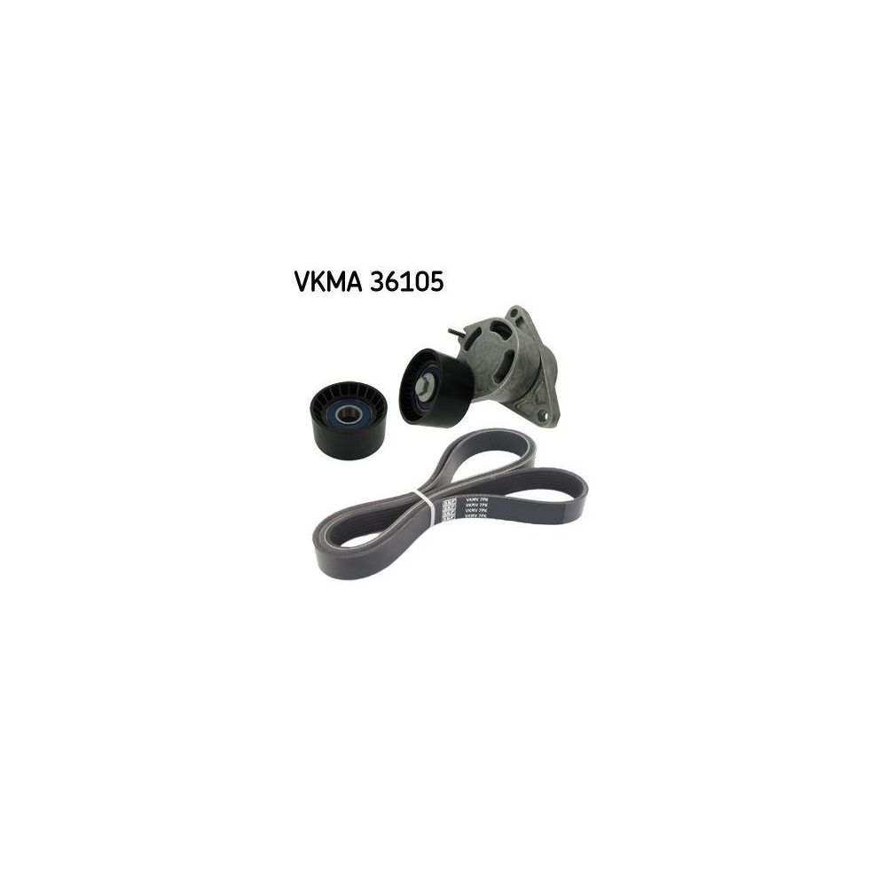 Keilrippenriemensatz SKF VKMA 36105 f&uuml;r NISSAN OPEL RENAULT VAUXHALL