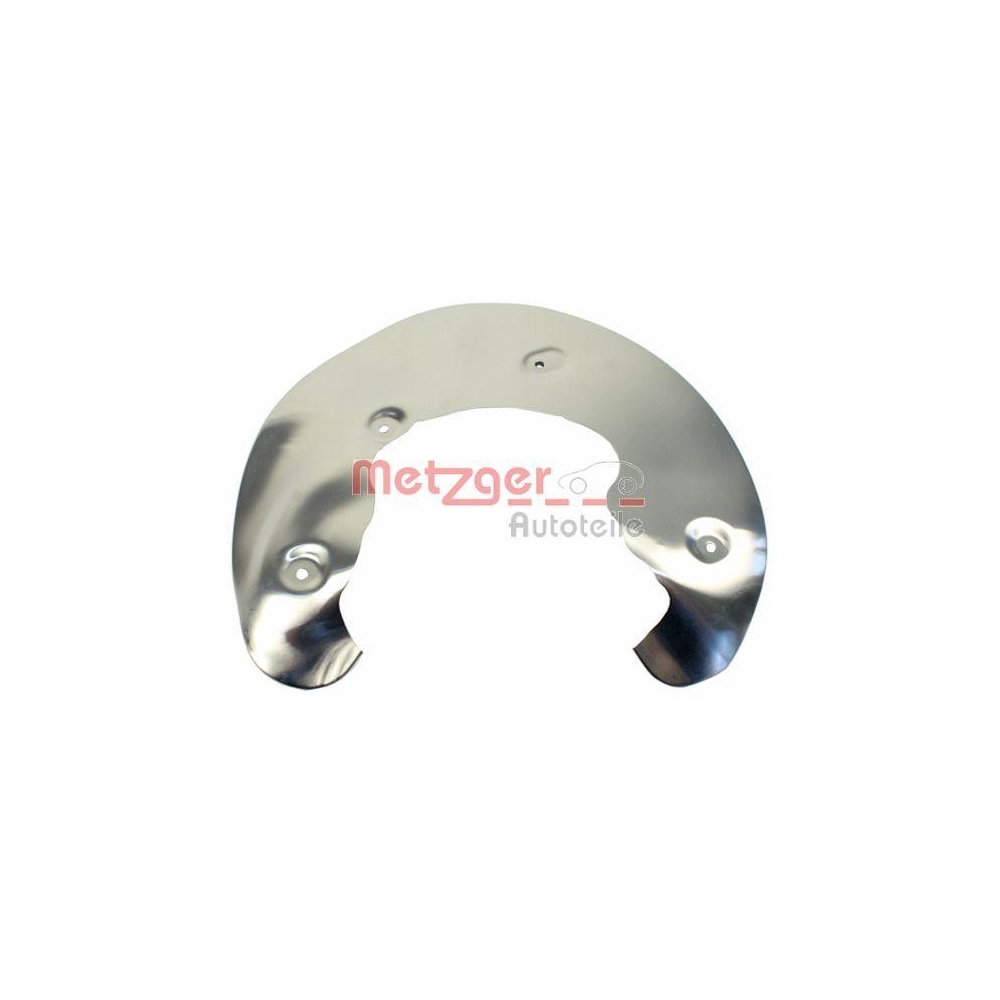 Spritzblech, Bremsscheibe METZGER 6115094 GREENPARTS für VAG, Vorderachse rechts