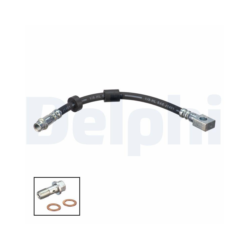 DELPHI LH7738 Bremsschlauch f&uuml;r VOLVO, Hinterachse, Hinterachse links