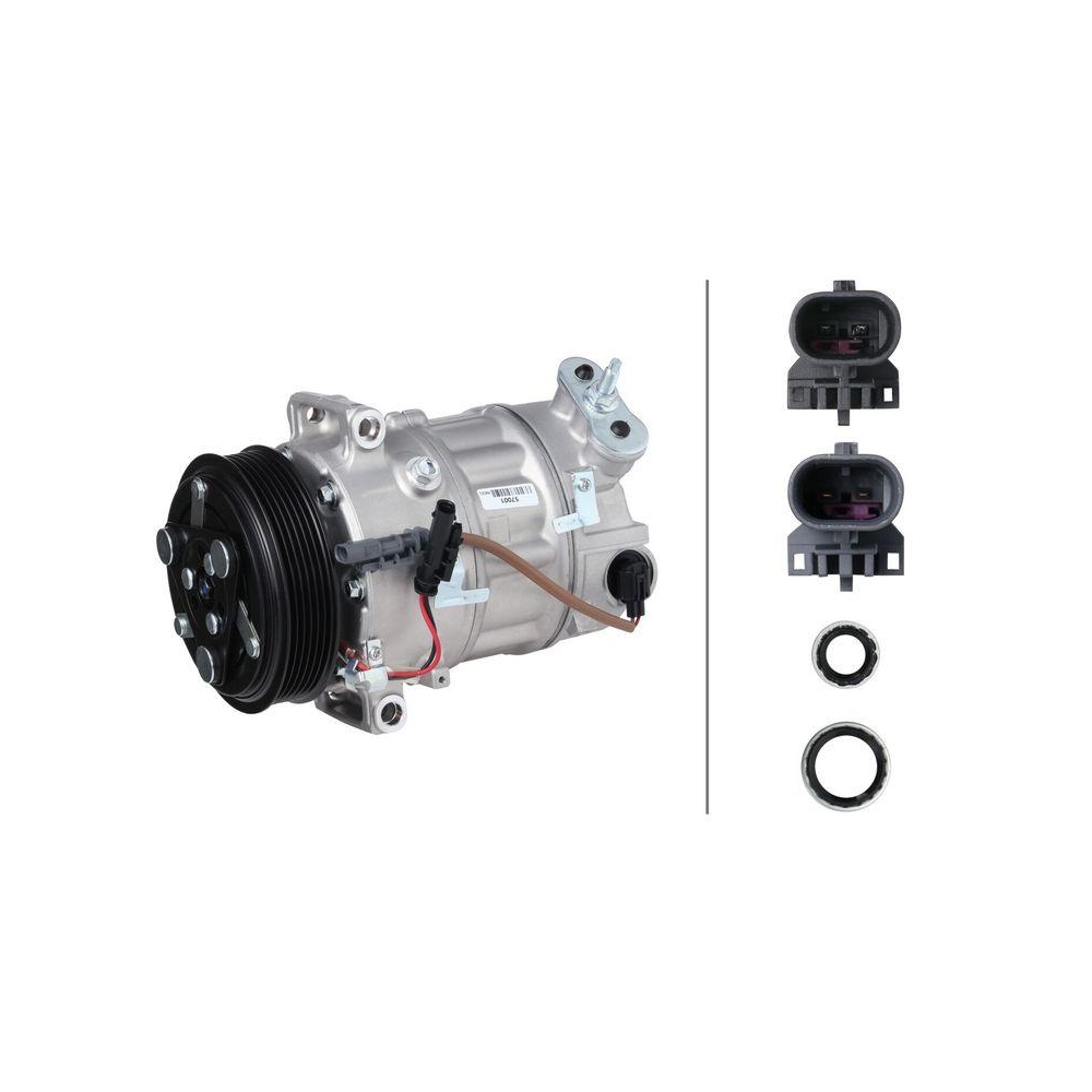 HELLA Kompressor, Klimaanlage 8FK 366 201-611 >>> Easy2Fit <<< f&uuml;r OPEL VAUXHALL