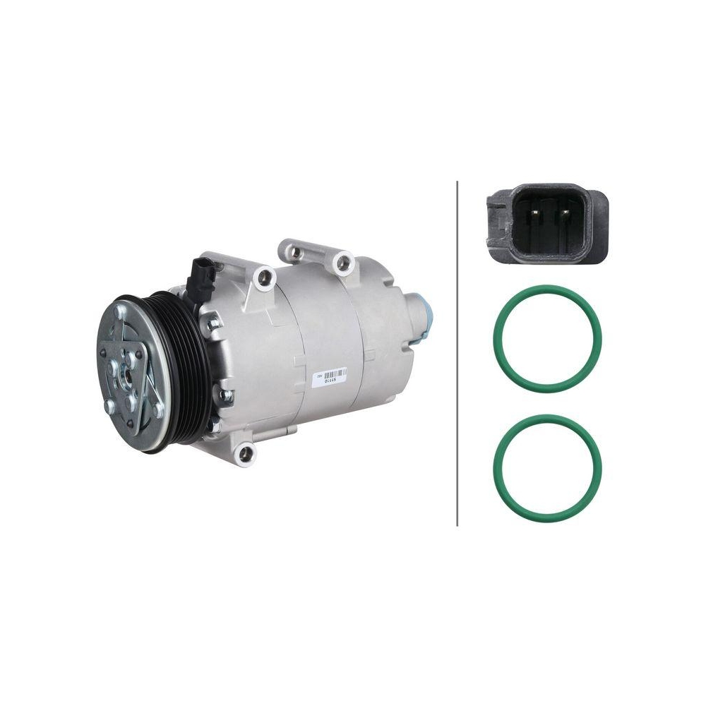 HELLA Kompressor, Klimaanlage 8FK 366 201-621 >>> Easy2Fit <<< f&uuml;r FORD