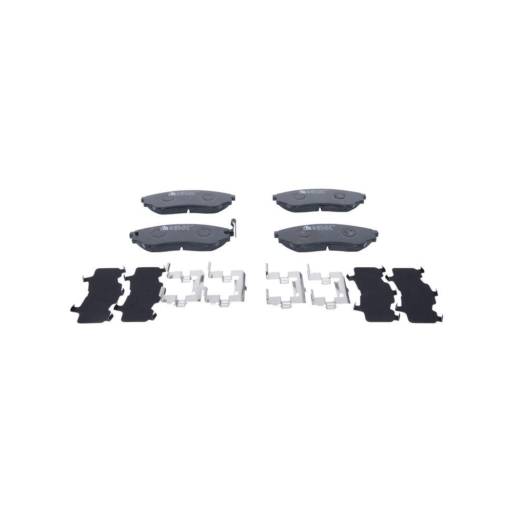 Bremsbelagsatz, Scheibenbremse ATE 13.0460-5795.2 f&uuml;r FORD MAZDA, Vorderachse