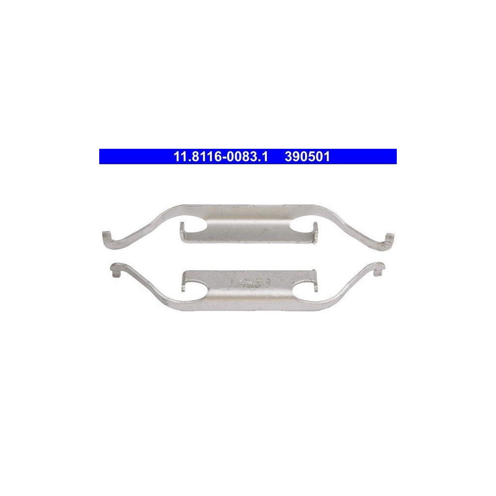 Feder, Bremssattel ATE 11.8116-0083.1 f&uuml;r BMW, Vorderachse