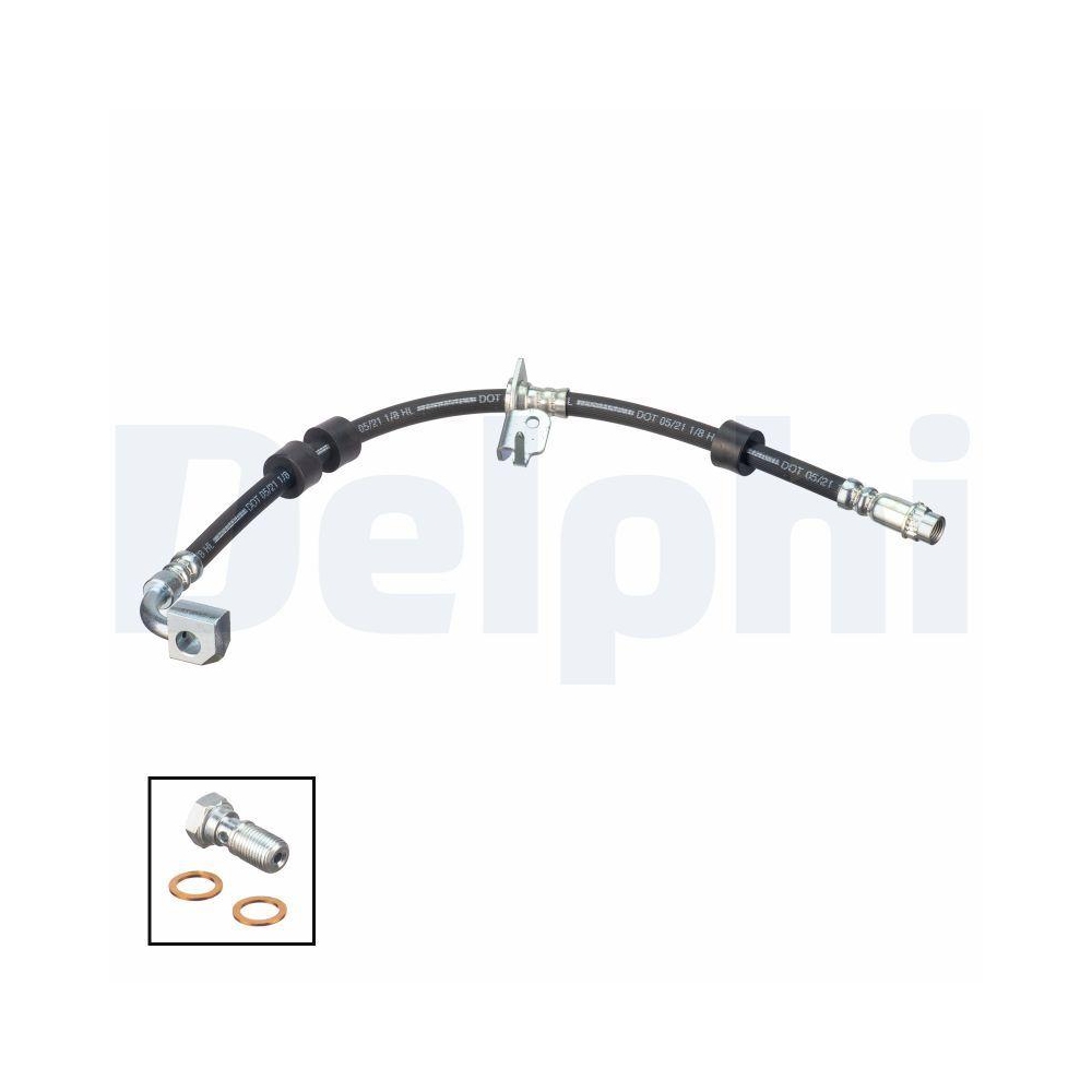 DELPHI LH7749 Bremsschlauch f&uuml;r VOLVO, Vorderachse links