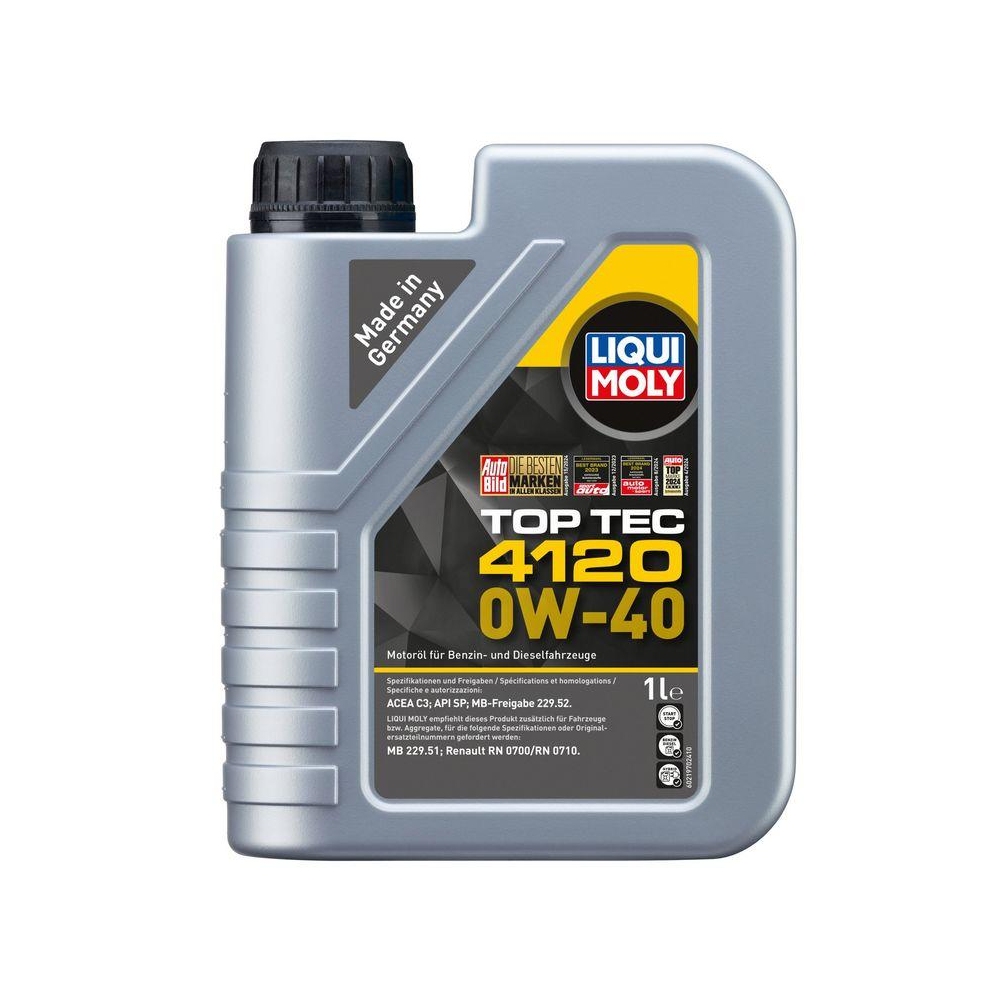 Motoröl LIQUI MOLY 21970 Top Tec 4120 0W-40 für