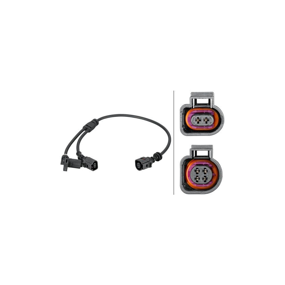 HELLA Sensor, Raddrehzahl 6PU 012 806-661 f&uuml;r AUDI FORD SEAT VW HITACHI