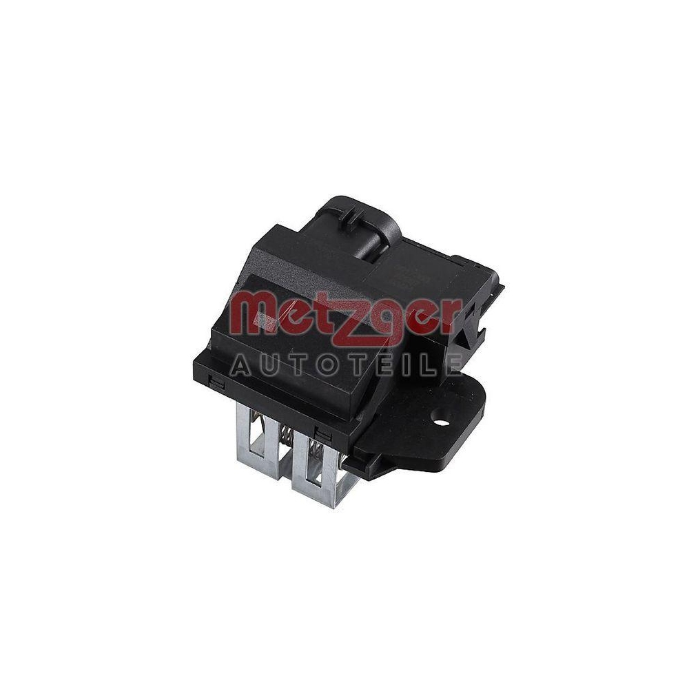 Vorwiderstand, Elektromotor (K&uuml;hlerl&uuml;fter) METZGER 0917365 f&uuml;r RENAULT DACIA
