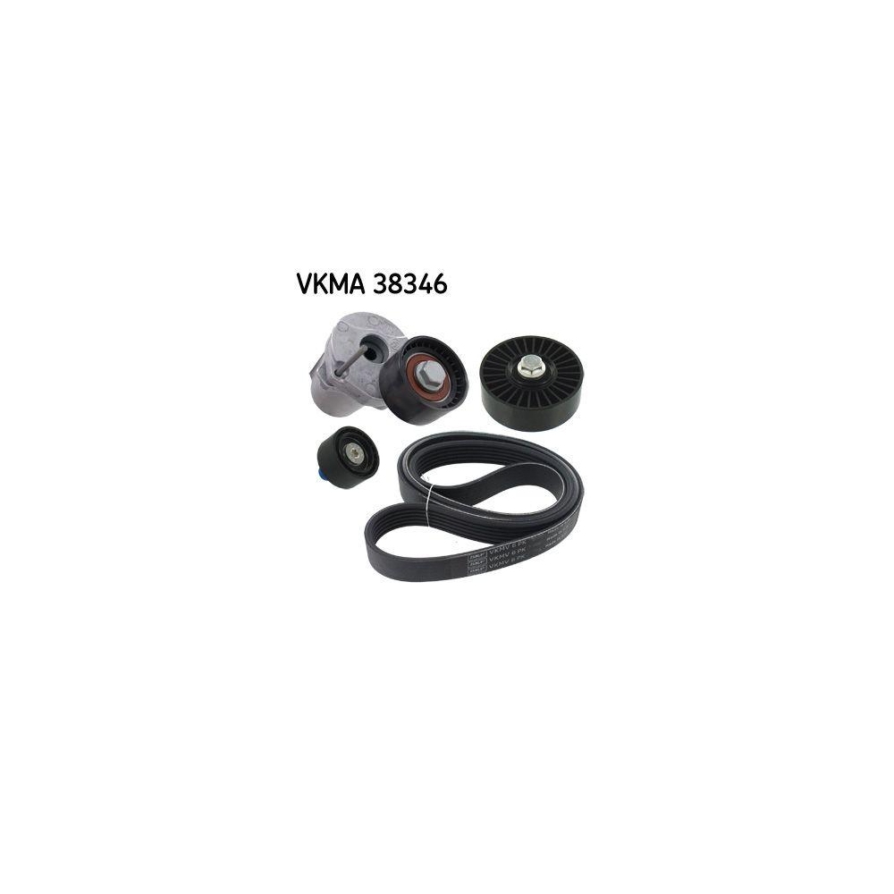 Keilrippenriemensatz SKF VKMA 38346 f&uuml;r BMW OPEL RENAULT VAUXHALL ROLLS-ROYCE