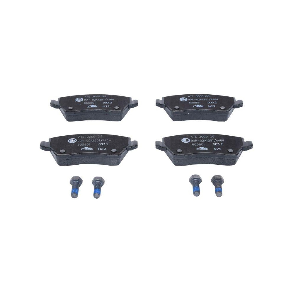 Bremsscheibe ATE 24.0122-0216.1 f&uuml;r NISSAN RENAULT DACIA, Vorderachse