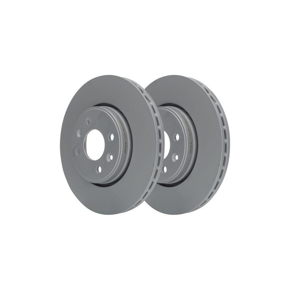 Bremsscheibe ATE 24.0124-0158.1 f&uuml;r RENAULT, Vorderachse