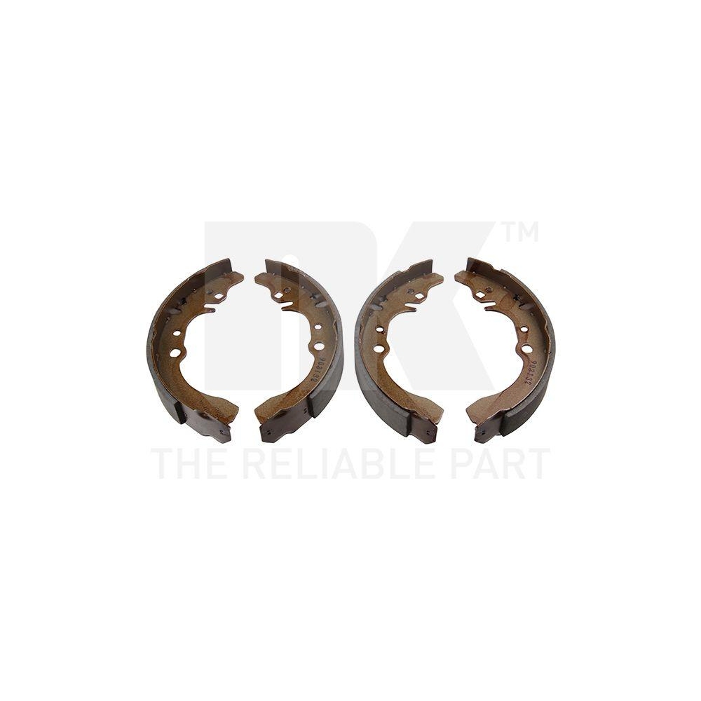 Bremsbackensatz NK 2751607 für DAIHATSU, Hinterachse