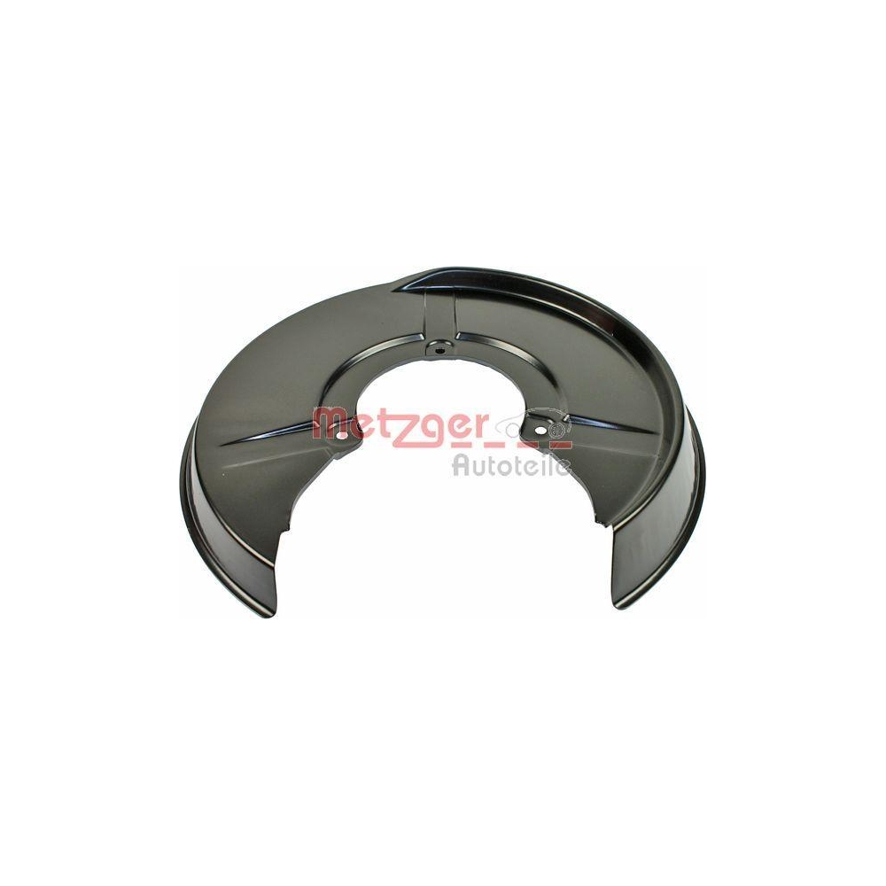 Spritzblech, Bremsscheibe METZGER 6115109 f&uuml;r VAG, Hinterachse links