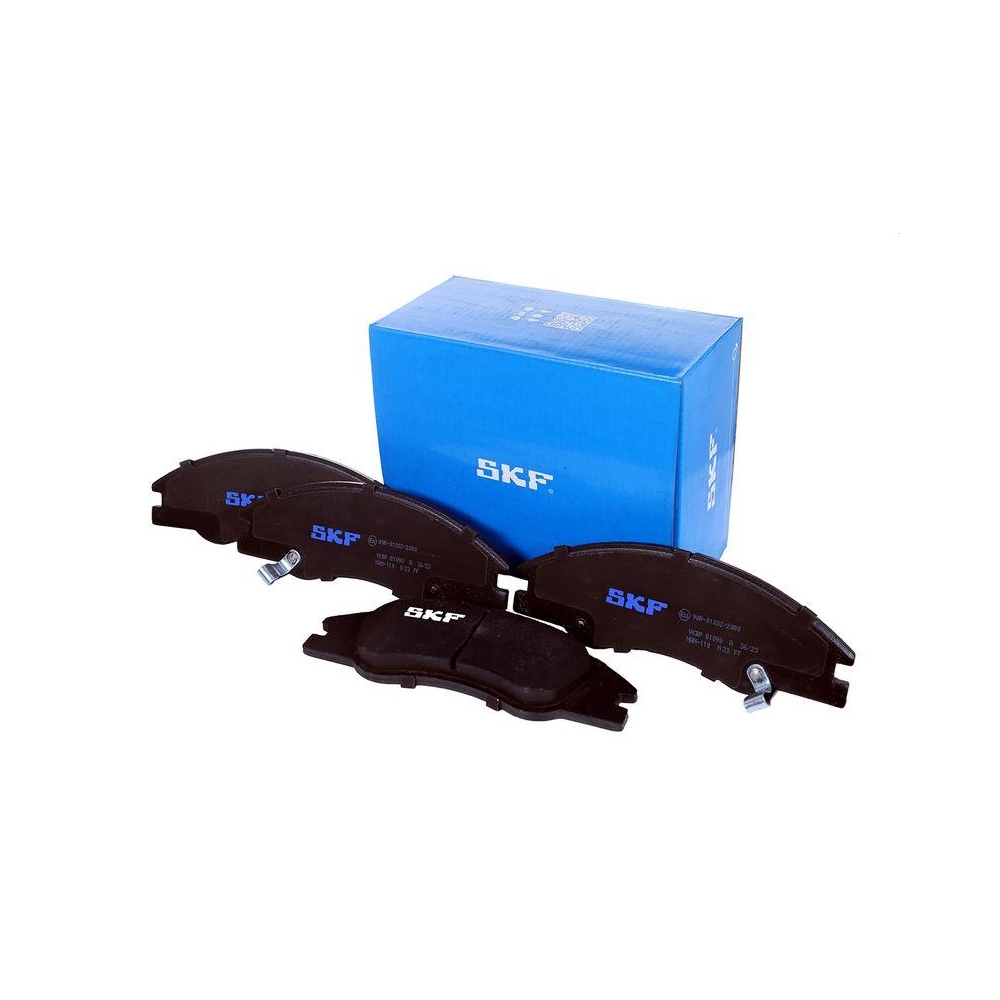 Bremsbelagsatz, Scheibenbremse SKF VKBP 81090 A f&uuml;r KIA, Vorderachse