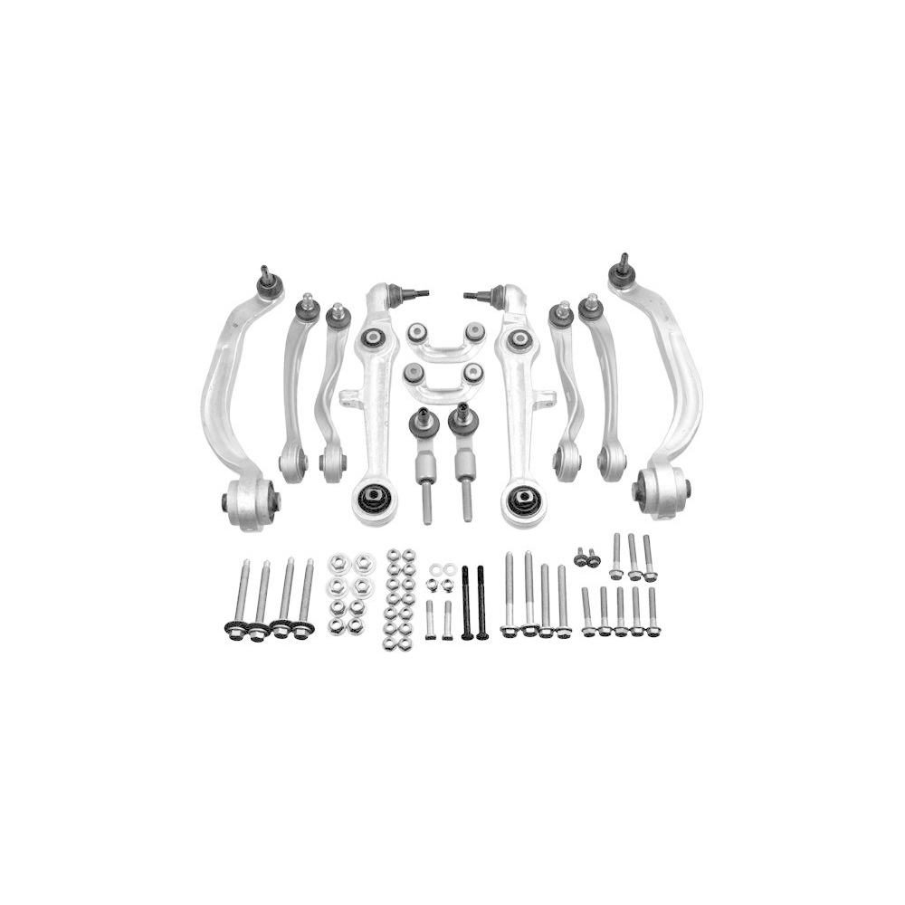 Lenkersatz, Radaufh&auml;ngung LEMF&Ouml;RDER 35537 01 f&uuml;r, Vorderachse links, oben, unten