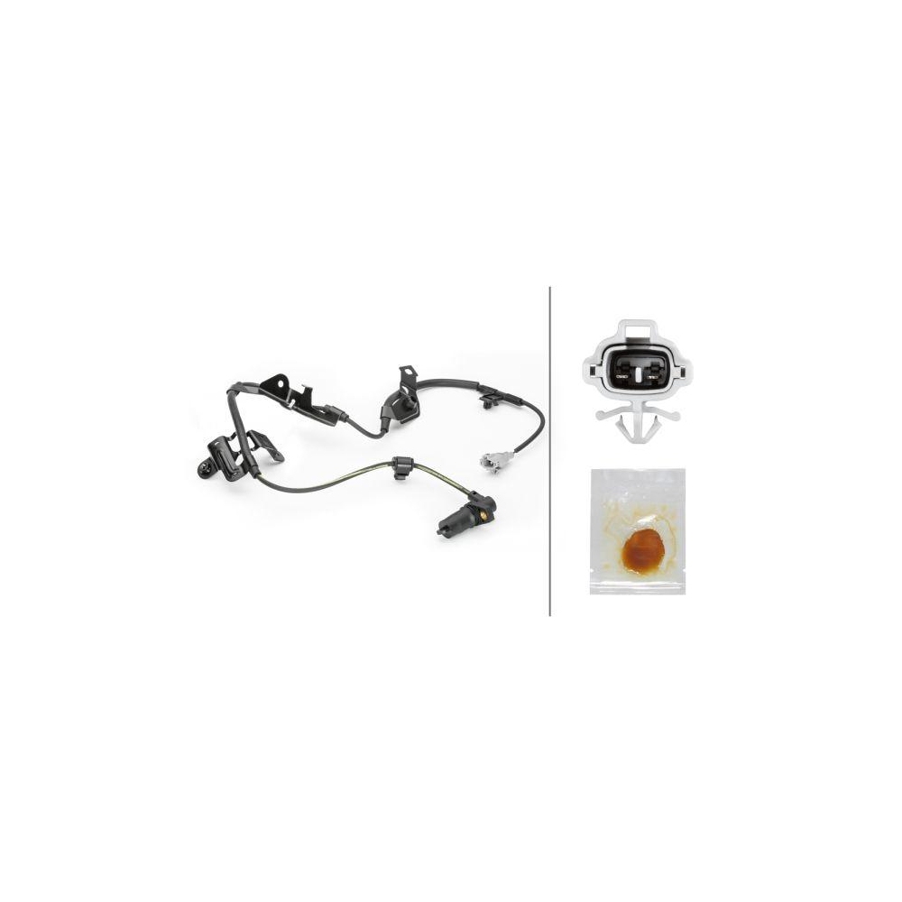 HELLA Sensor, Raddrehzahl 6PU 230 040-791 f&uuml;r TOYOTA, Vorderachse