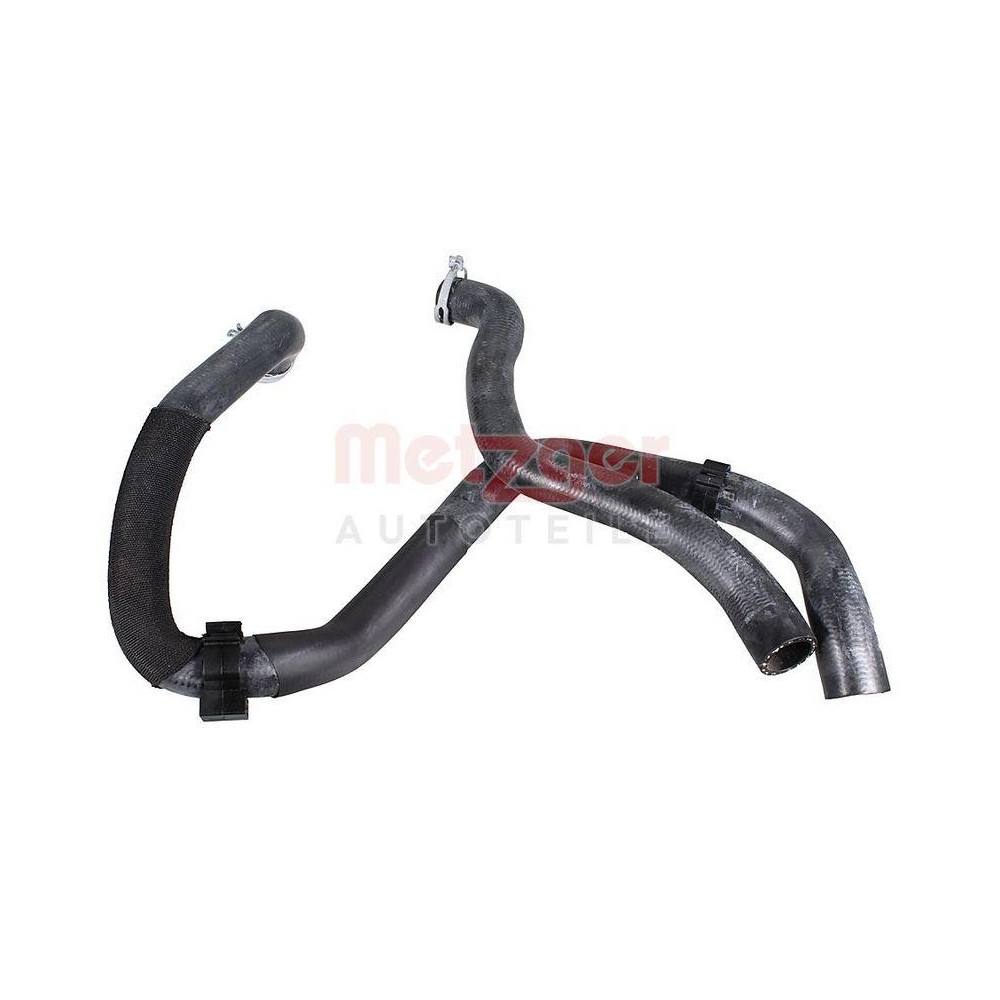K&uuml;hlerschlauch METZGER AUTOTEILE 2422180 f&uuml;r AUDI SEAT SKODA VW, links oben