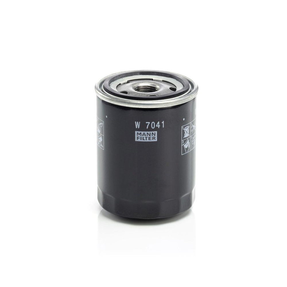 Filter, Arbeitshydraulik MANN-FILTER W 7041 für FORD NISSAN SUBARU KOMATSU ISEKI