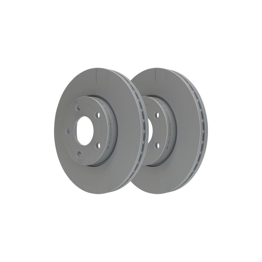 Bremsscheibe ATE 24.0125-0117.1 f&uuml;r FORD VOLVO, Vorderachse