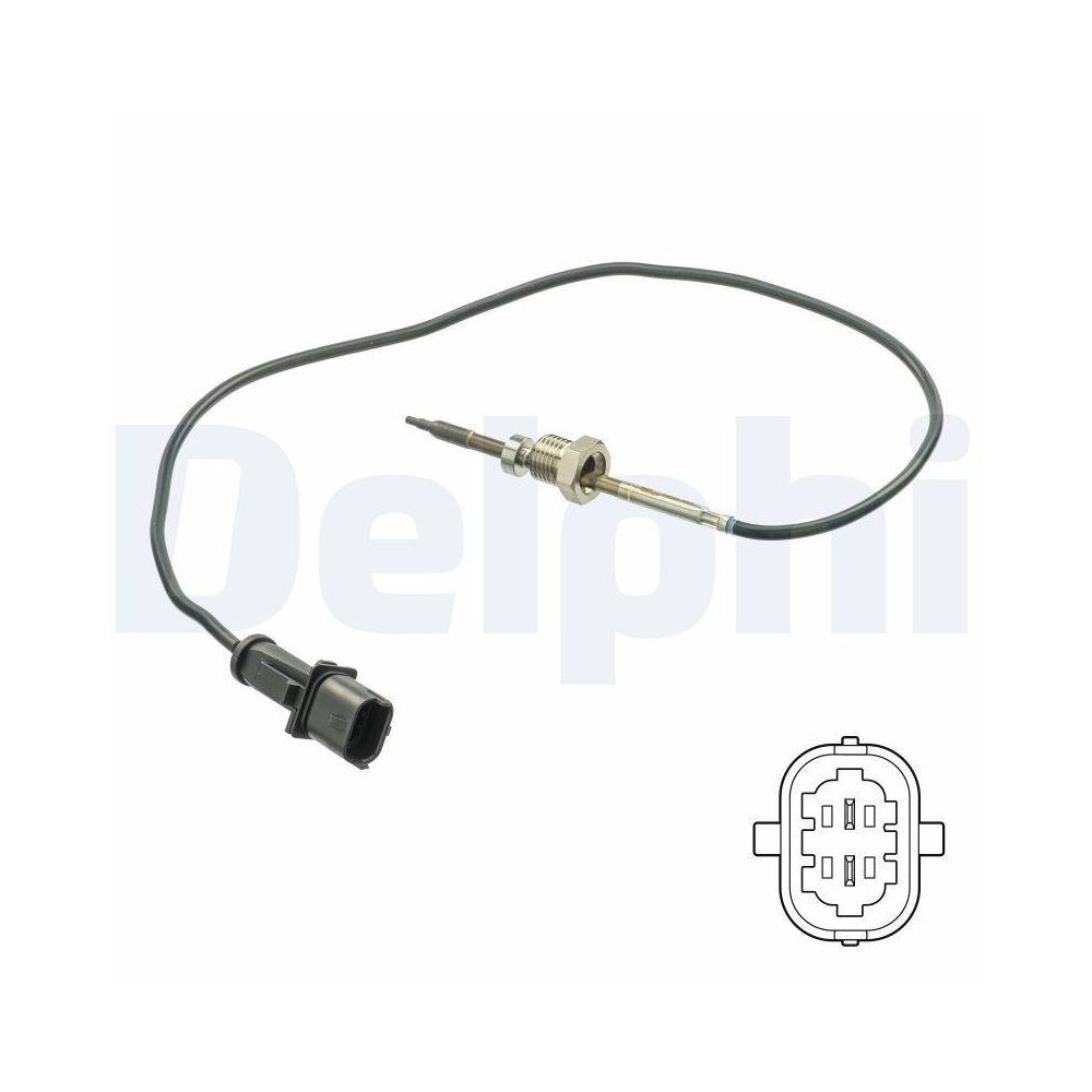 DELPHI TS30201 Sensor, Abgastemperatur f&uuml;r FIAT
