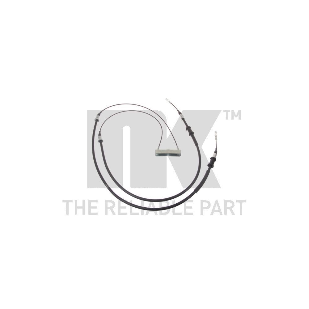 Seilzug, Feststellbremse NK 903672 f&uuml;r OPEL VAUXHALL, hinten, links, rechts