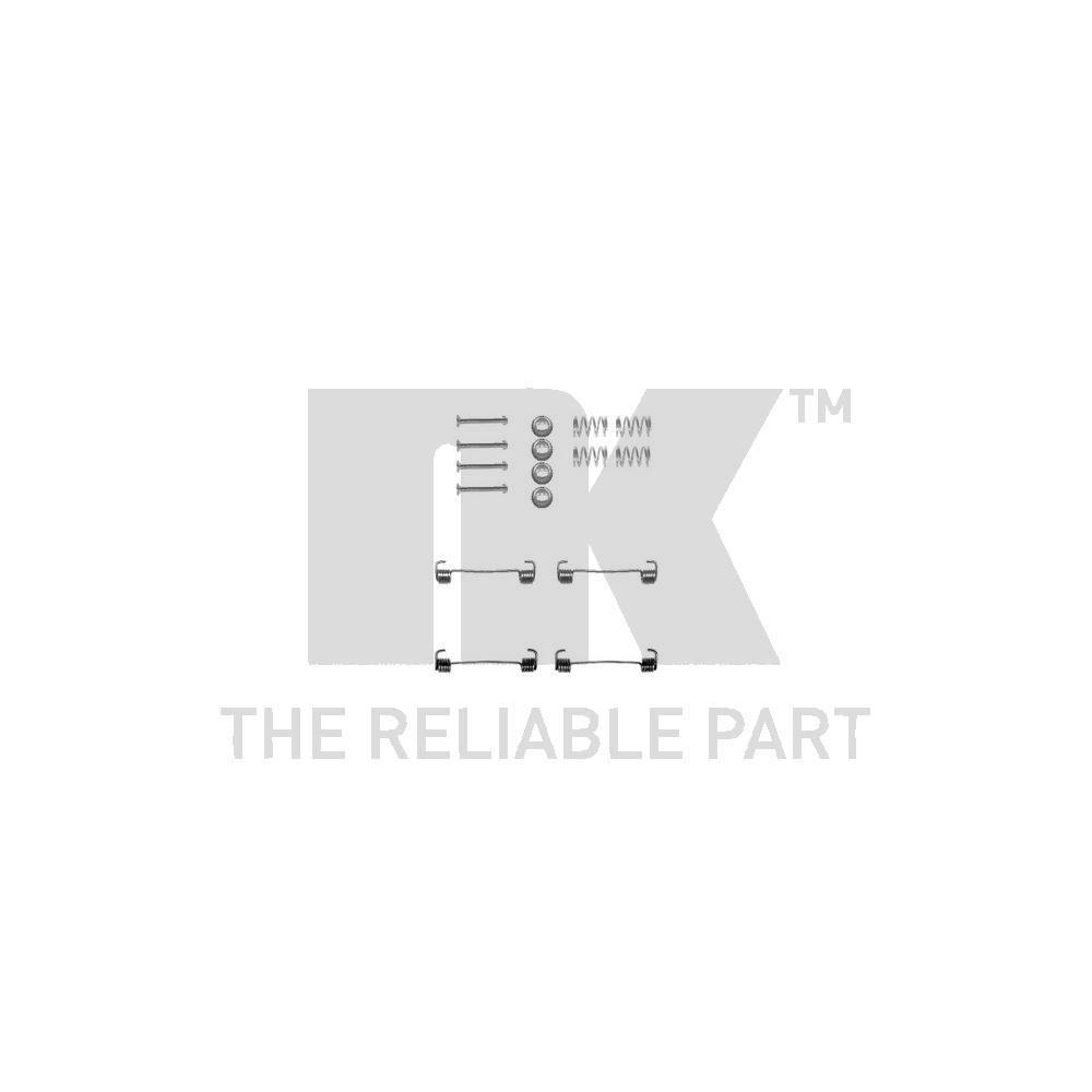 Zubeh&ouml;rsatz, Feststellbremsbacken NK 7915619 f&uuml;r BMW, Hinterachse
