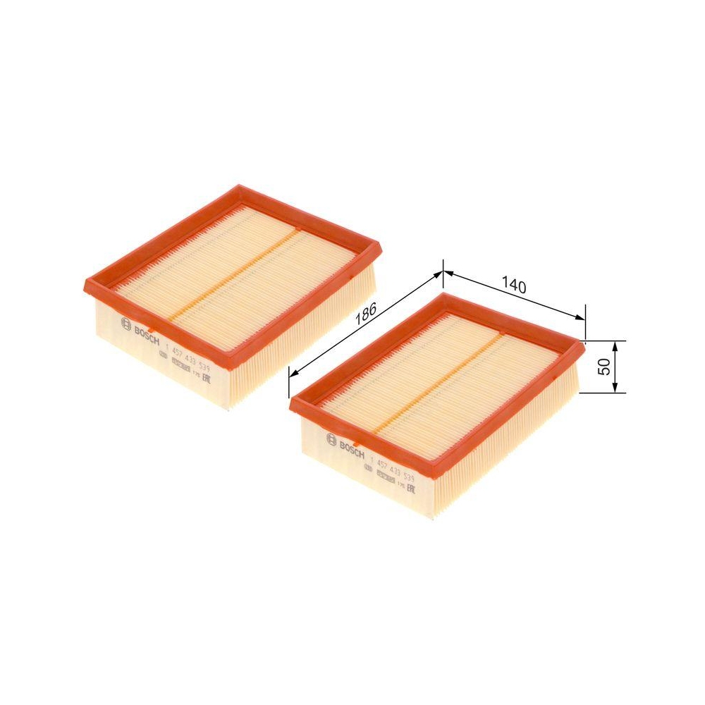 Luftfilter BOSCH 1 457 433 539 für SEAT VW KTM