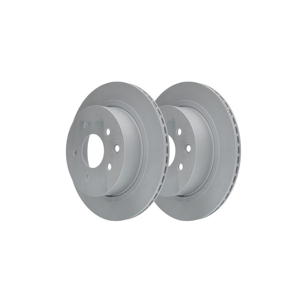 Bremsscheibe ATE 24.0116-0119.1 f&uuml;r NISSAN RENAULT, Hinterachse