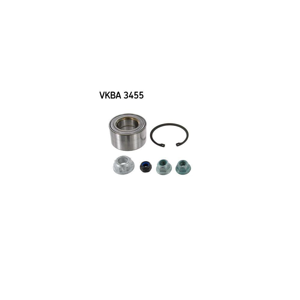 Radlagersatz SKF VKBA 3455 f&uuml;r AUDI MAZDA SEAT SKODA VW KIA VW (FAW) VW (SVW)
