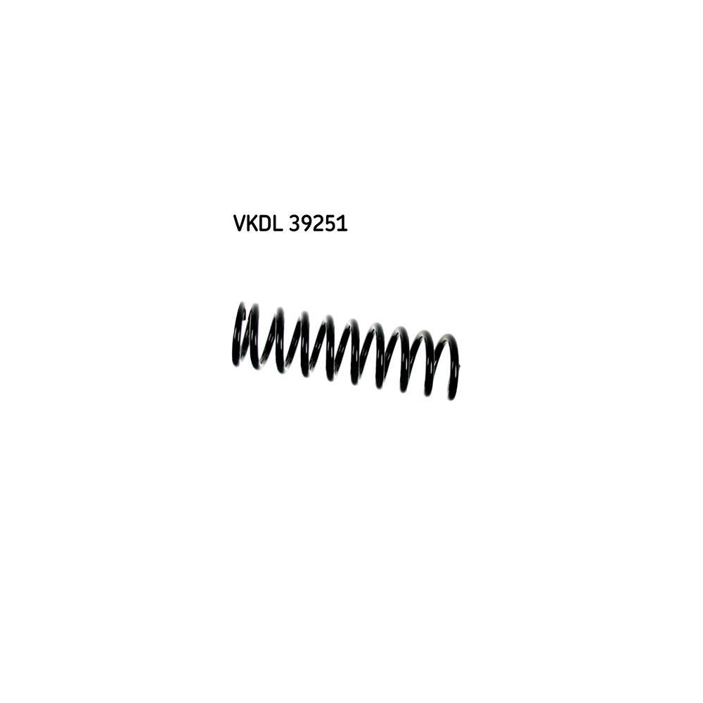 Fahrwerksfeder SKF VKDL 39251 f&uuml;r MERCEDES-BENZ, Hinterachse