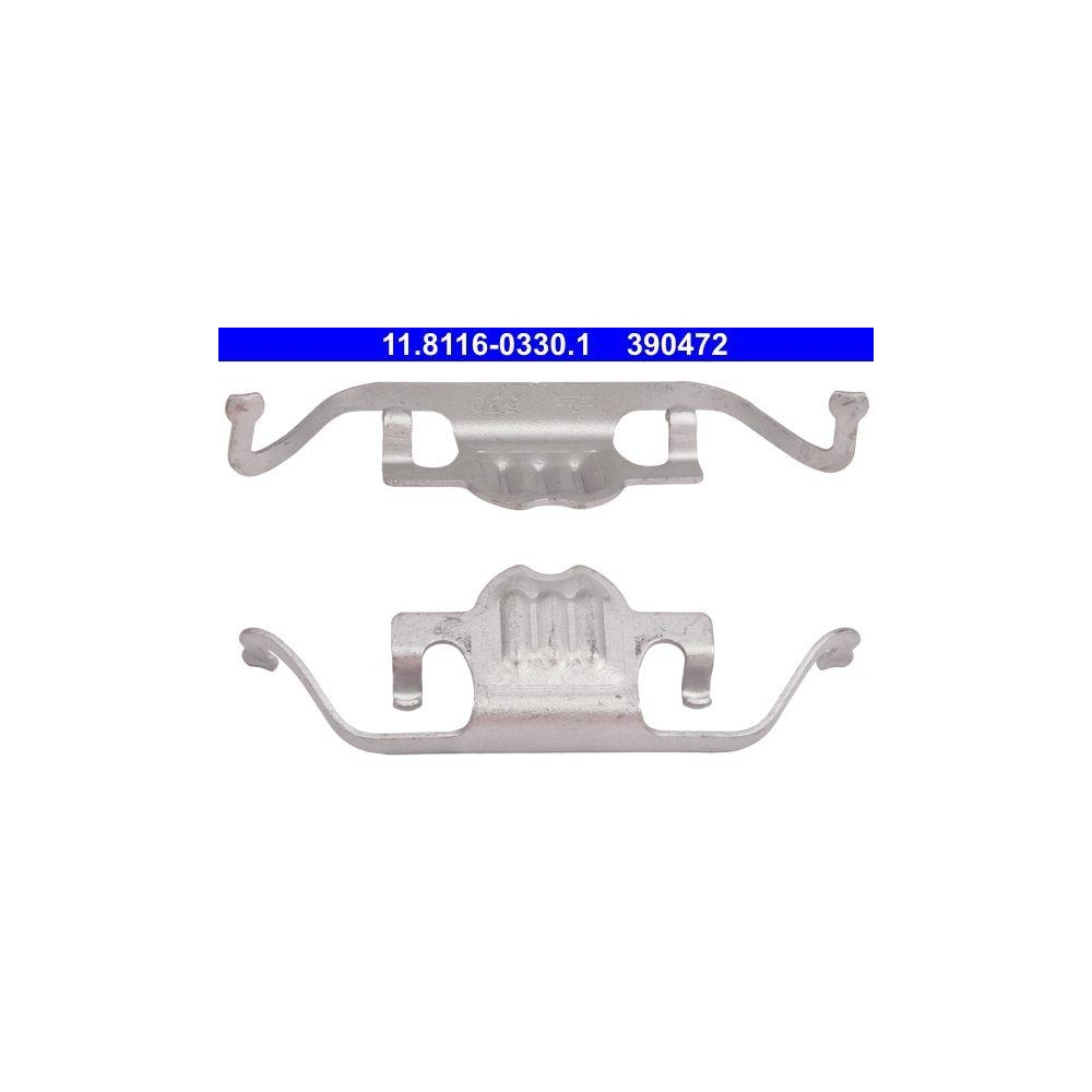 Feder, Bremssattel ATE 11.8116-0330.1 f&uuml;r BMW, Hinterachse