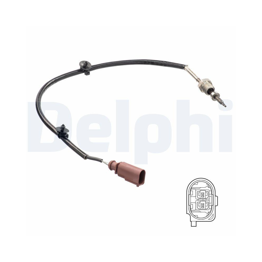 DELPHI TS30267 Sensor, Abgastemperatur f&uuml;r AUDI SEAT