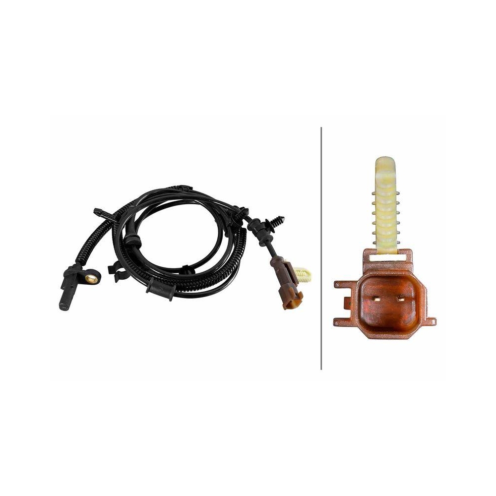 HELLA Sensor, Raddrehzahl 6PU 358 219-081 f&uuml;r FORD FORD USA, Hinterachse