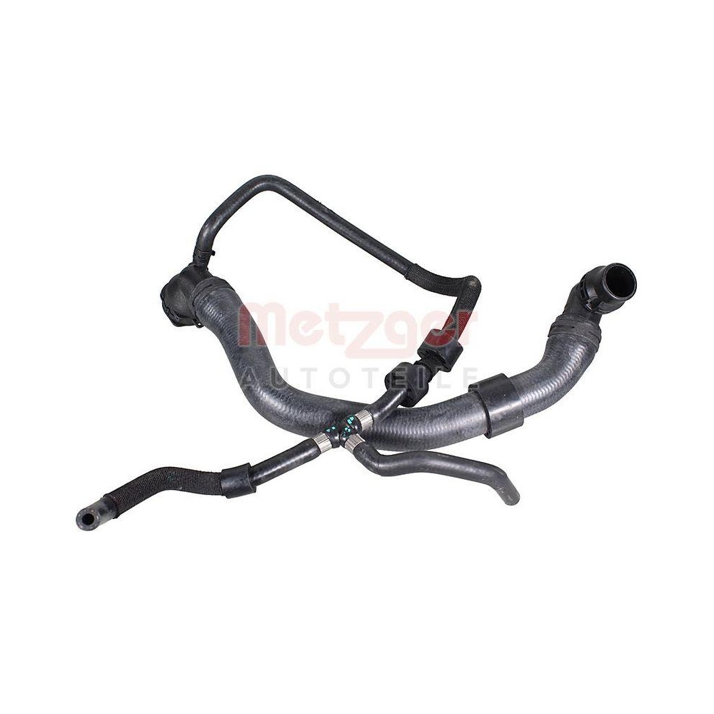K&uuml;hlerschlauch METZGER AUTOTEILE 2422185 f&uuml;r AUDI SEAT SKODA VW, links oben