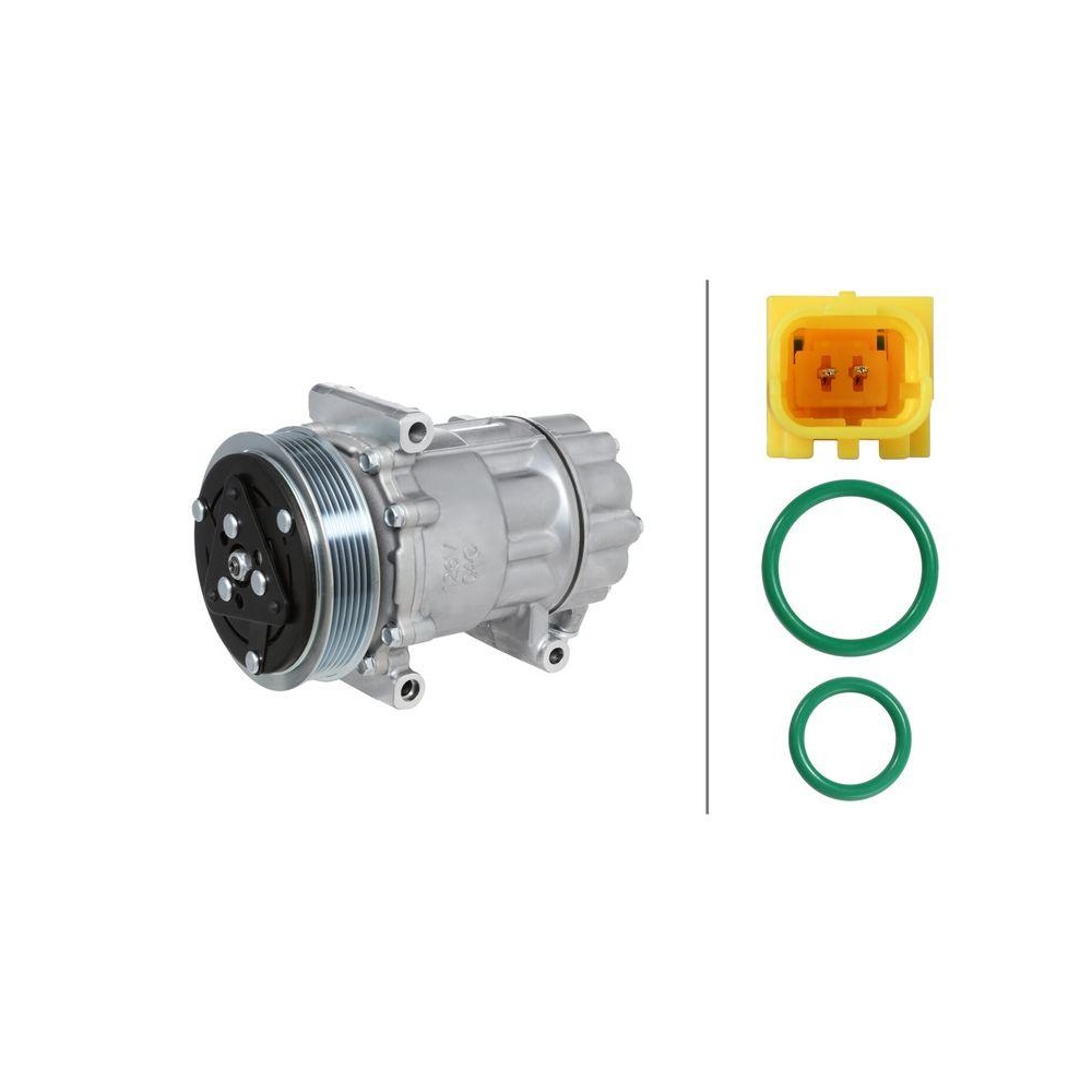 HELLA Kompressor, Klimaanlage 8FK 366 201-691 >>> Easy2Fit <<< f&uuml;r CITRO&Euml;N FIAT