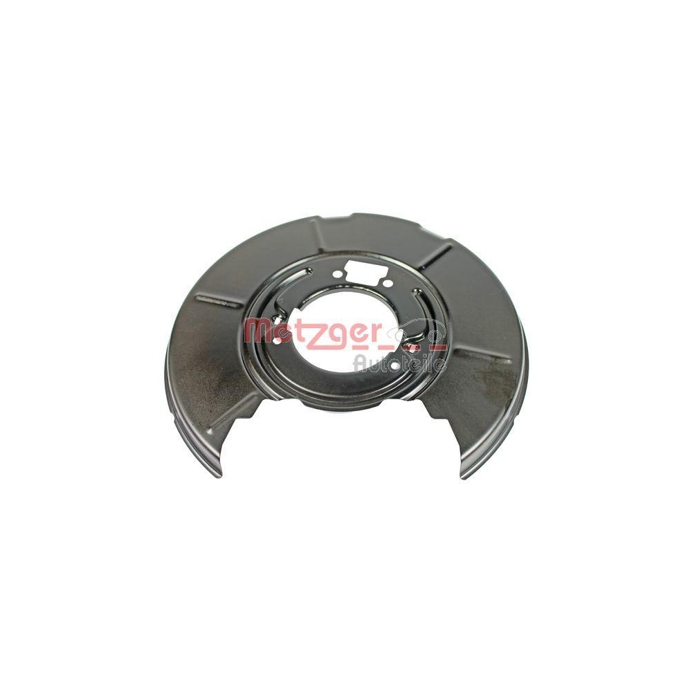 Spritzblech, Bremsscheibe METZGER 6115022 für BMW, Hinterachse links