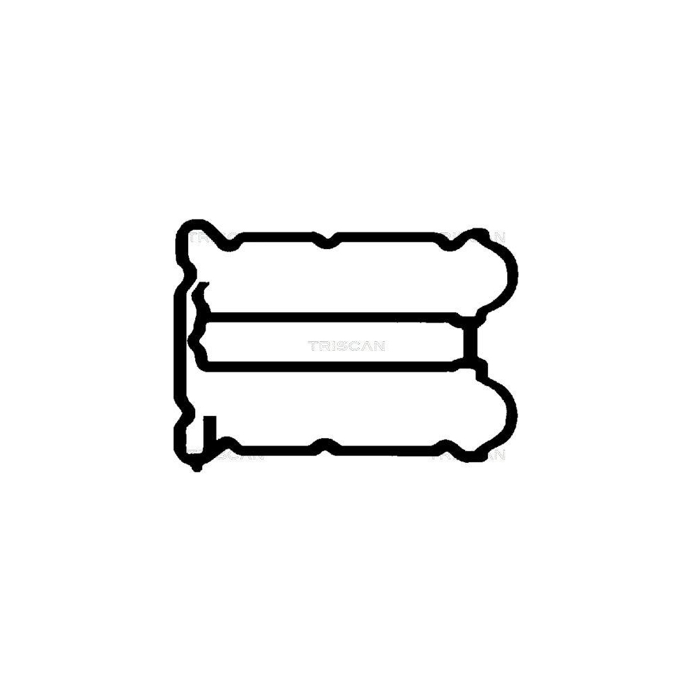 Dichtung, Zylinderkopfhaube TRISCAN 515-1016 f&uuml;r ALFA ROMEO, rechts