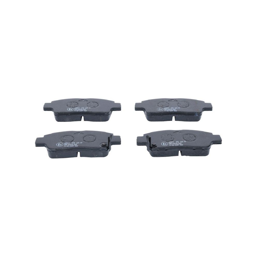 Bremsbelagsatz, Scheibenbremse ATE 13.0460-5811.2 f&uuml;r TOYOTA, Vorderachse