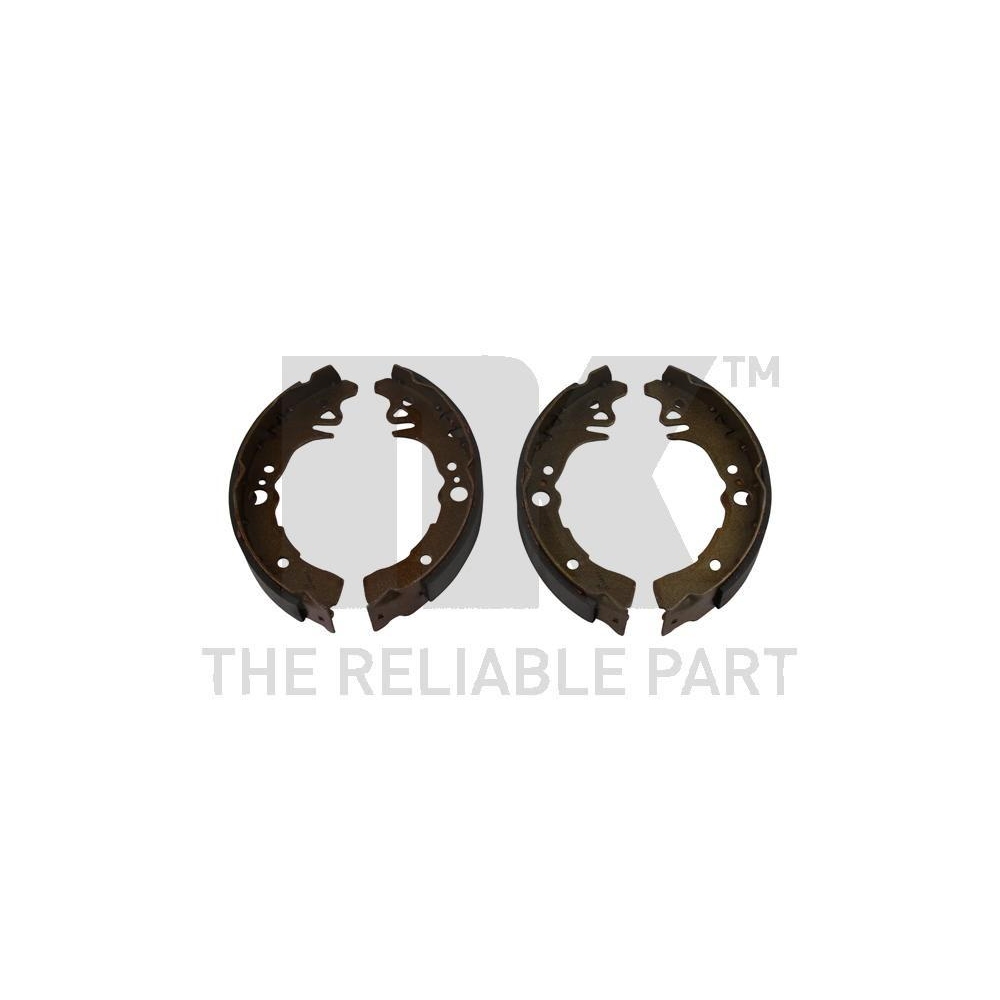 Bremsbackensatz NK 2751684 f&uuml;r DAIHATSU, Hinterachse