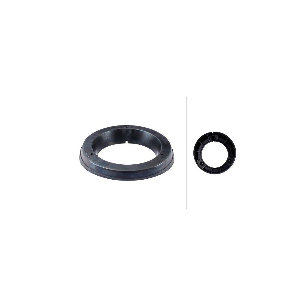 HELLA Unterlage, Rundumkennleuchte 9GD 859 037-011 f&uuml;r IVECO ZIEGLER ROSENBAUER