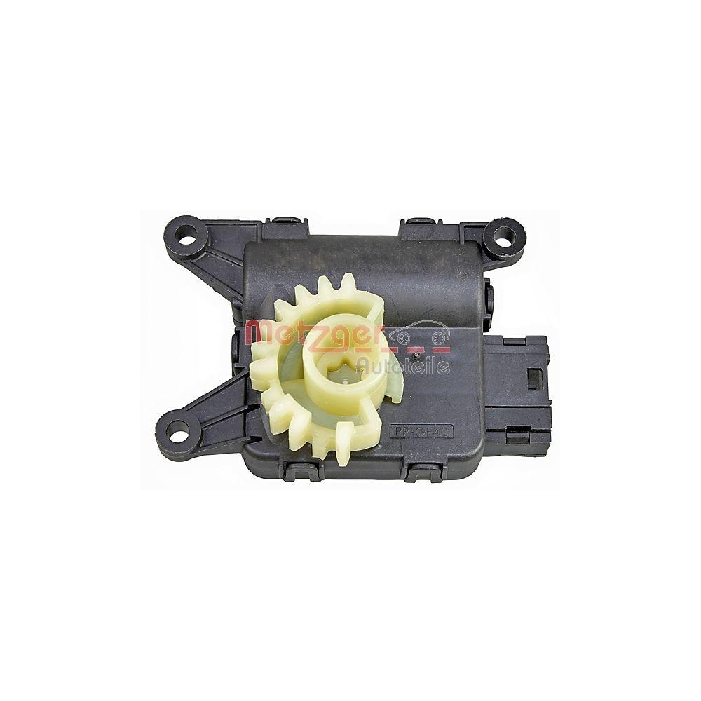 Stellelement, Mischklappe METZGER 0917372 ORIGINAL ERSATZTEIL GREENPARTS für VAG