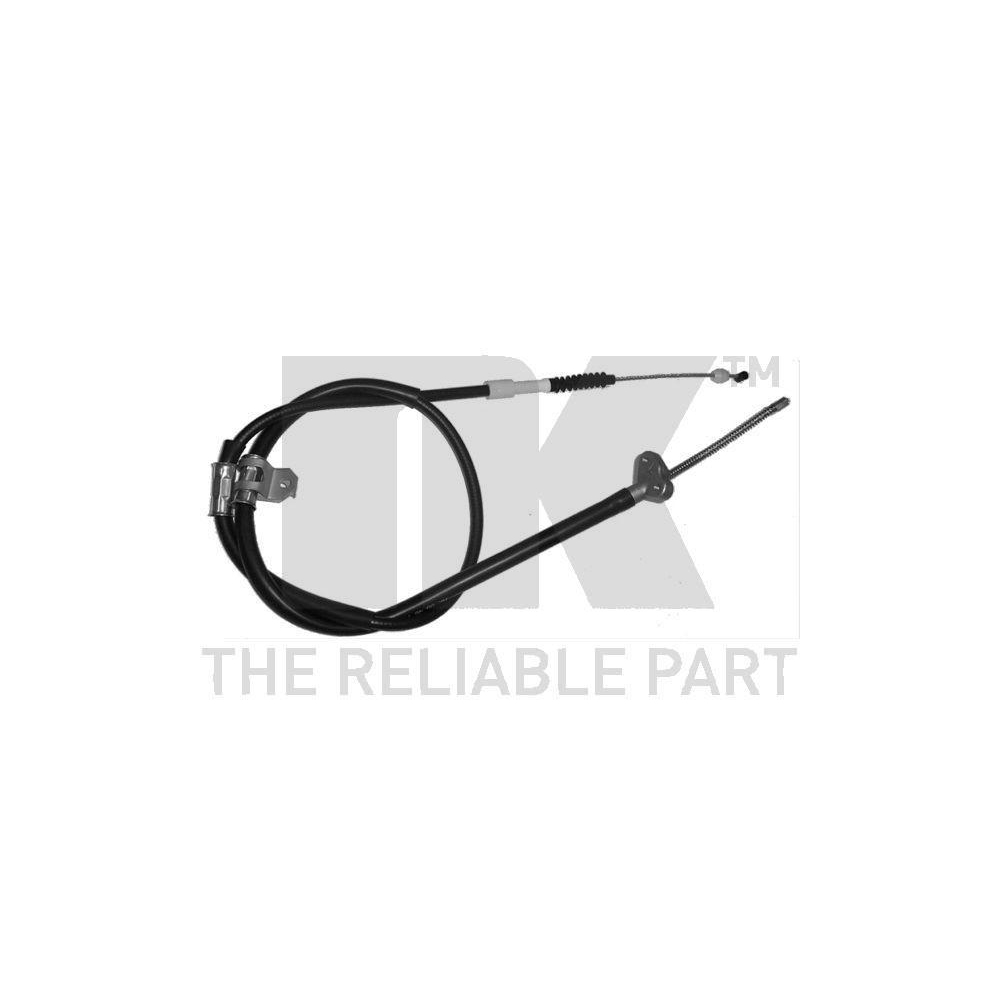 Seilzug, Feststellbremse NK 904576 f&uuml;r TOYOTA, hinten, links