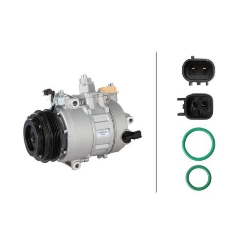 HELLA 8FK 366 203-911 Kompressor, Klimaanlage >>> Easy2Fit <<< f&uuml;r FORD