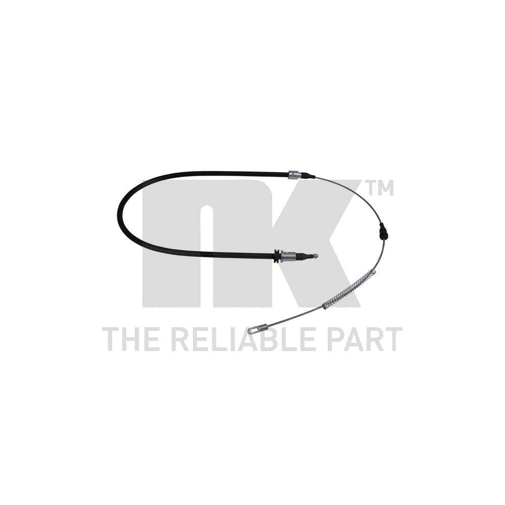 Seilzug, Feststellbremse NK 903683 f&uuml;r OPEL VAUXHALL CHEVROLET, links