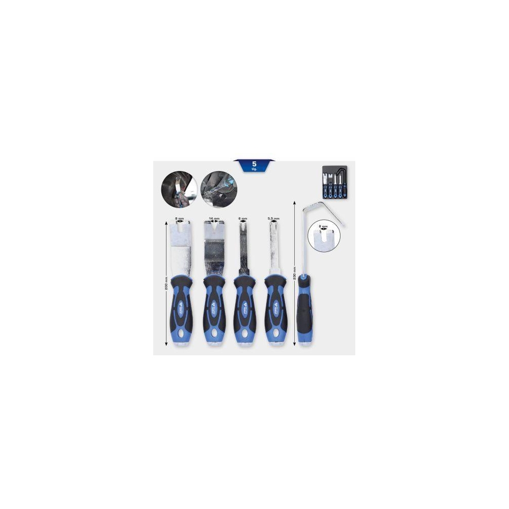 Demontagewerkzeug, Halteclip-Karosserie KS TOOLS BT511080 f&uuml;r