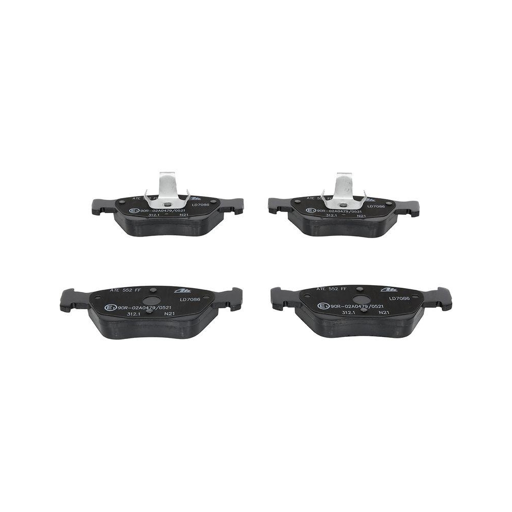 Bremsbelagsatz, Scheibenbremse ATE 13.0470-7086.2 ATE Ceramic f&uuml;r MERCEDES-BENZ