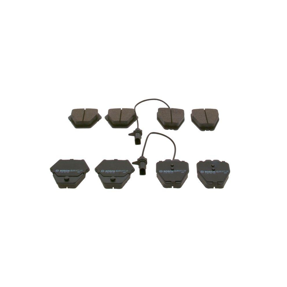 Bremsbelagsatz, Scheibenbremse BOSCH 0 986 424 690 f&uuml;r AUDI VW, Vorderachse
