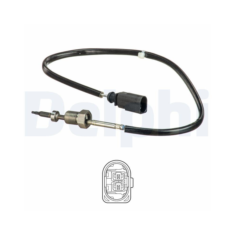 DELPHI TS30168 Sensor, Abgastemperatur f&uuml;r VW